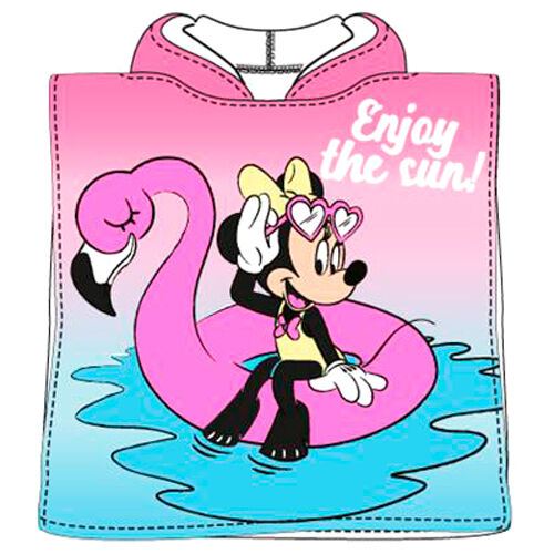 Imagen 1 de Poncho Toalla Minnie Disney Microfibra