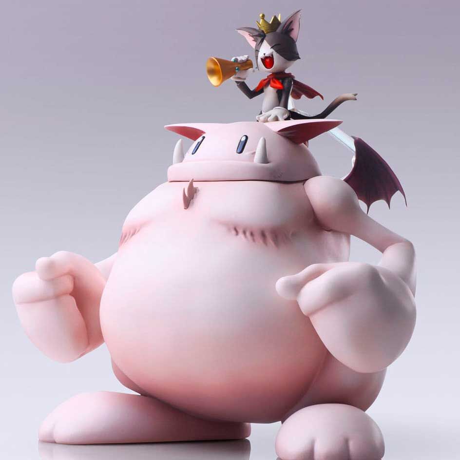 Imagen 4 - Figura Cait Sith & Fat Moogle Final Fantasy Vii Bring 15Cm