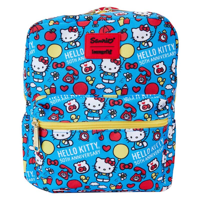 Imagen de Mochila 50th Anniversary Hello Kitty Loungefly 24cm Facilitada por Espadas y más