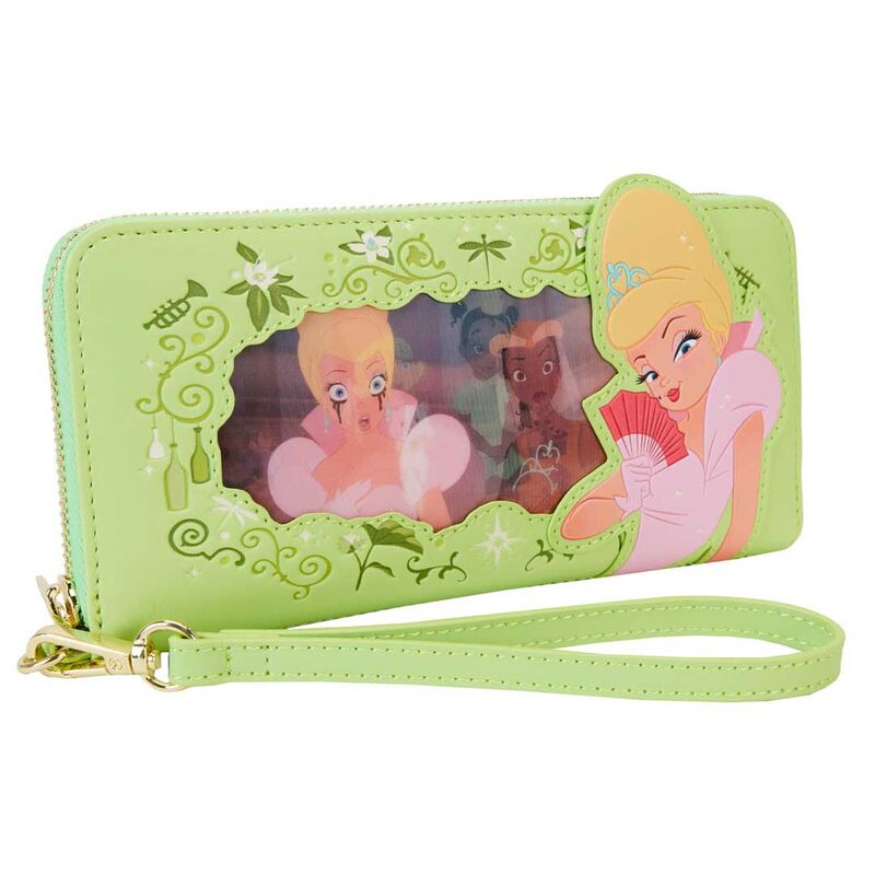 Imagen 2 de Cartera Lenticular Tiana Y El Sapo Disney Loungefly