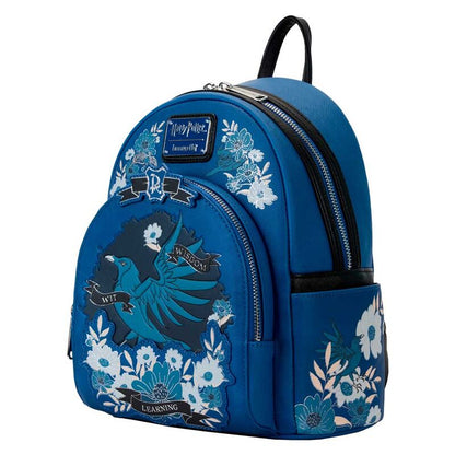 Imagen 2 de Mochila Ravenclaw House Floral Harry Potter Loungefly 26Cm