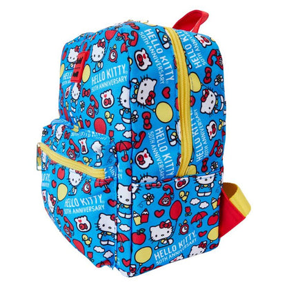 Imagen de Mochila 50Th Anniversary Hello Kitty Loungefly 24Cm parte de nuestra colección en Espadas y más, sitio oficial.