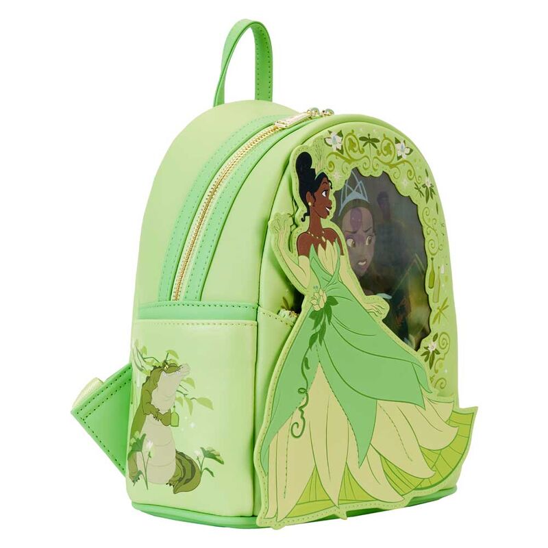 Imagen 4 de Mochila Lenticular Tiana Y El Sapo Disney Loungefly 26Cm