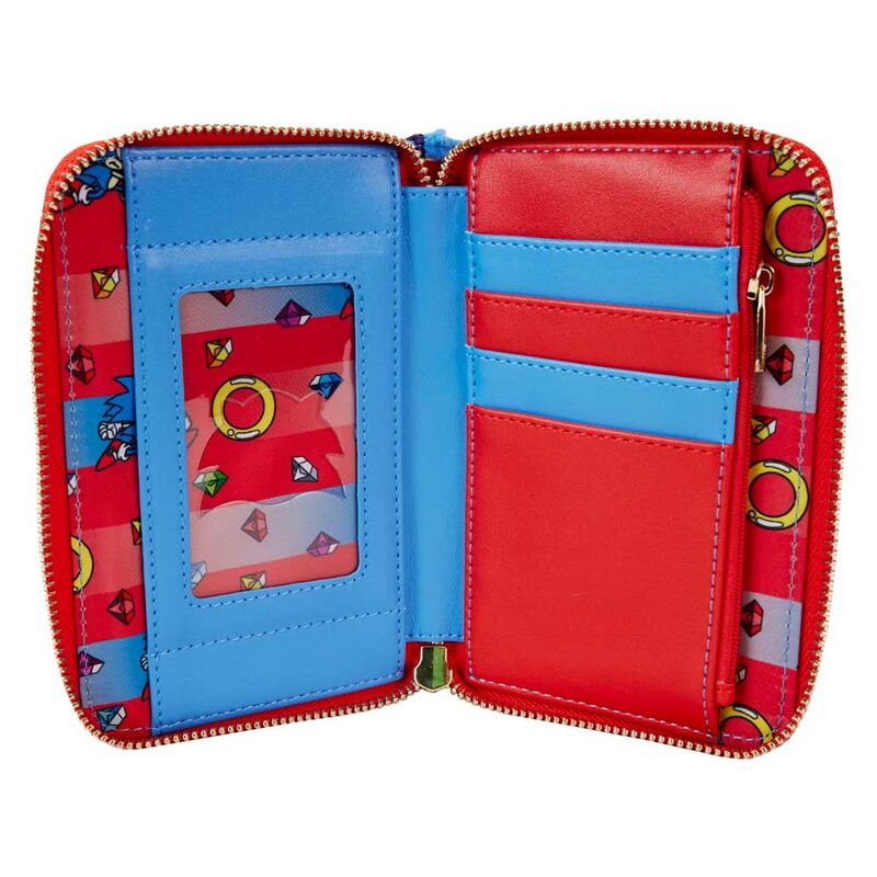 Imagen 4 de Cartera Sonic The Hedgehog Loungefly