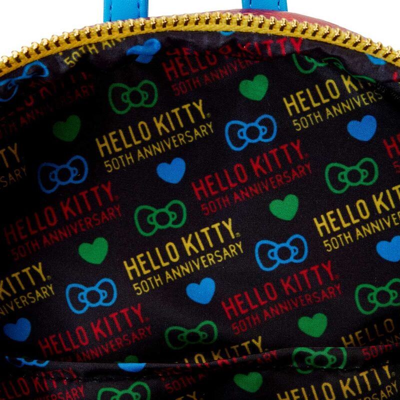 Imagen 5 de Mochila 50Th Anniversary Hello Kitty Loungefly 26Cm