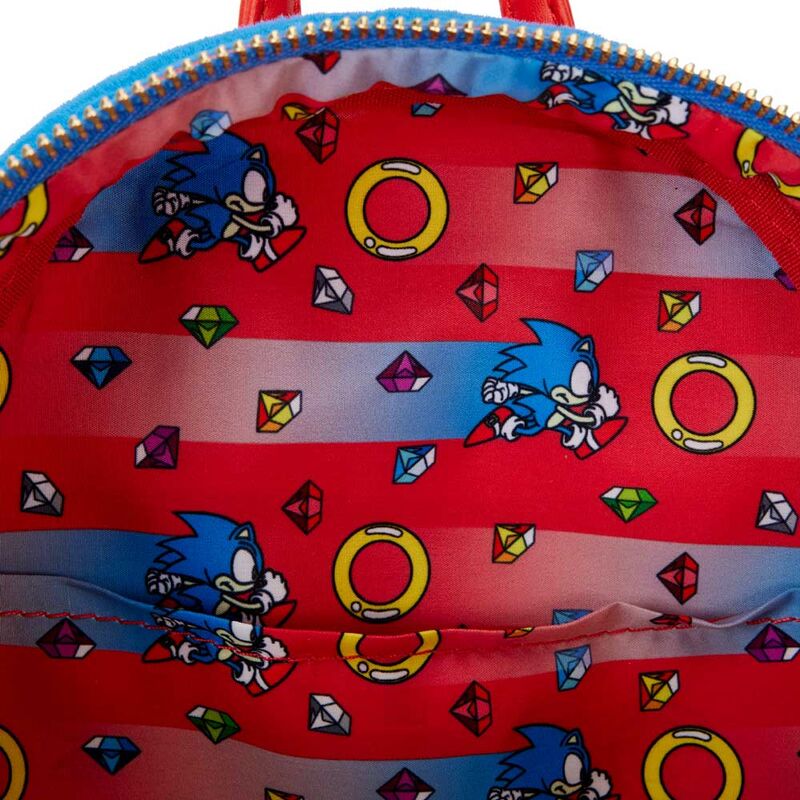 Imagen 6 de Mochila Sonic The Hedgehog Loungefly 26Cm