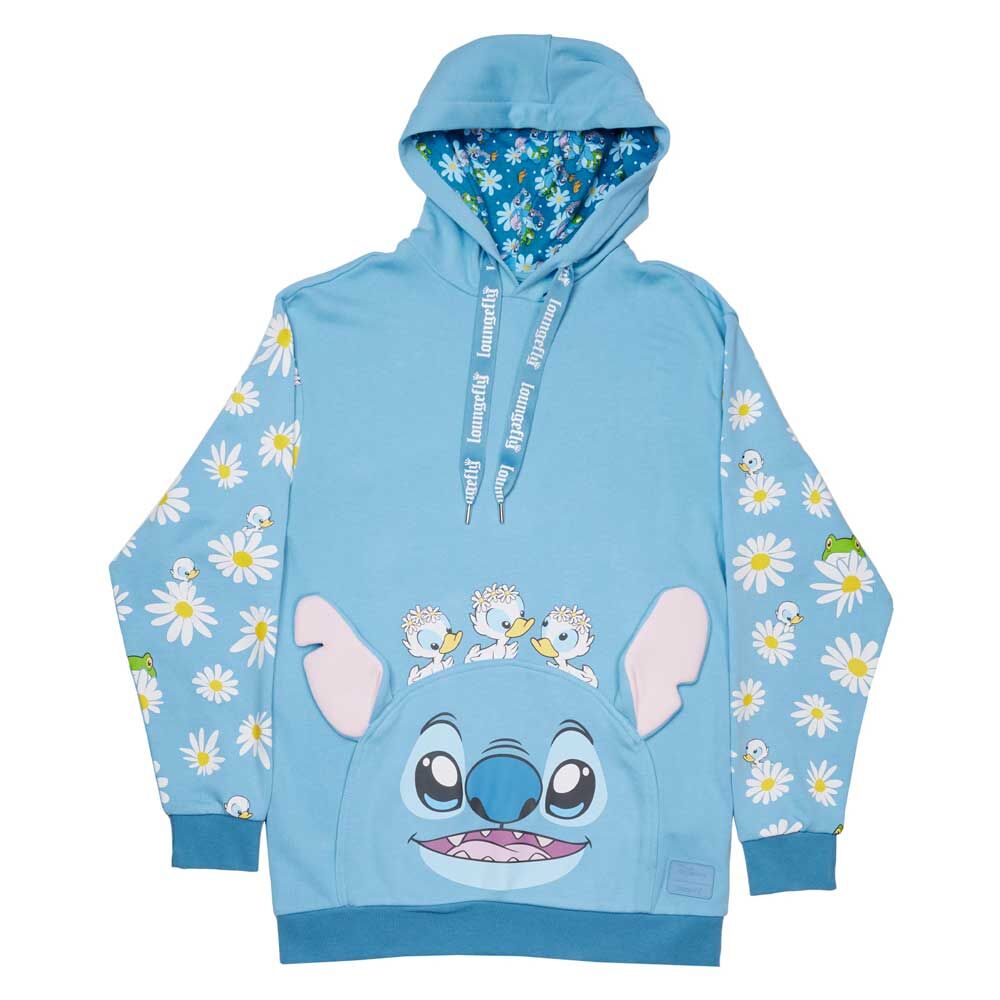 Imagen 3 - Sudadera Capucha Primavera Stitch Disney Loungefly