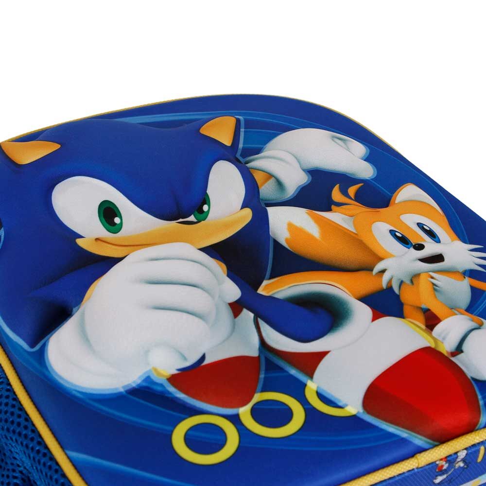 Imagen 3 de Mochila 3D Tails Sonic 2 31Cm