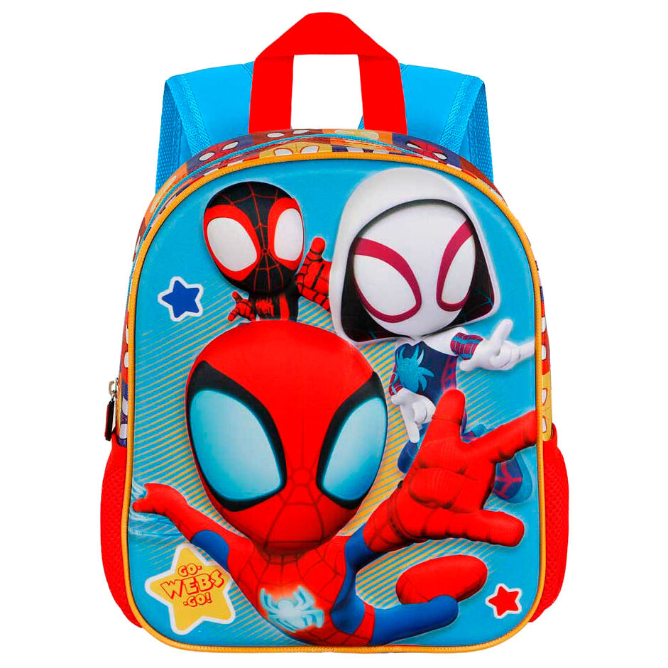 Imagen 1 - Mochila 3D Three Spidey Marvel 31Cm