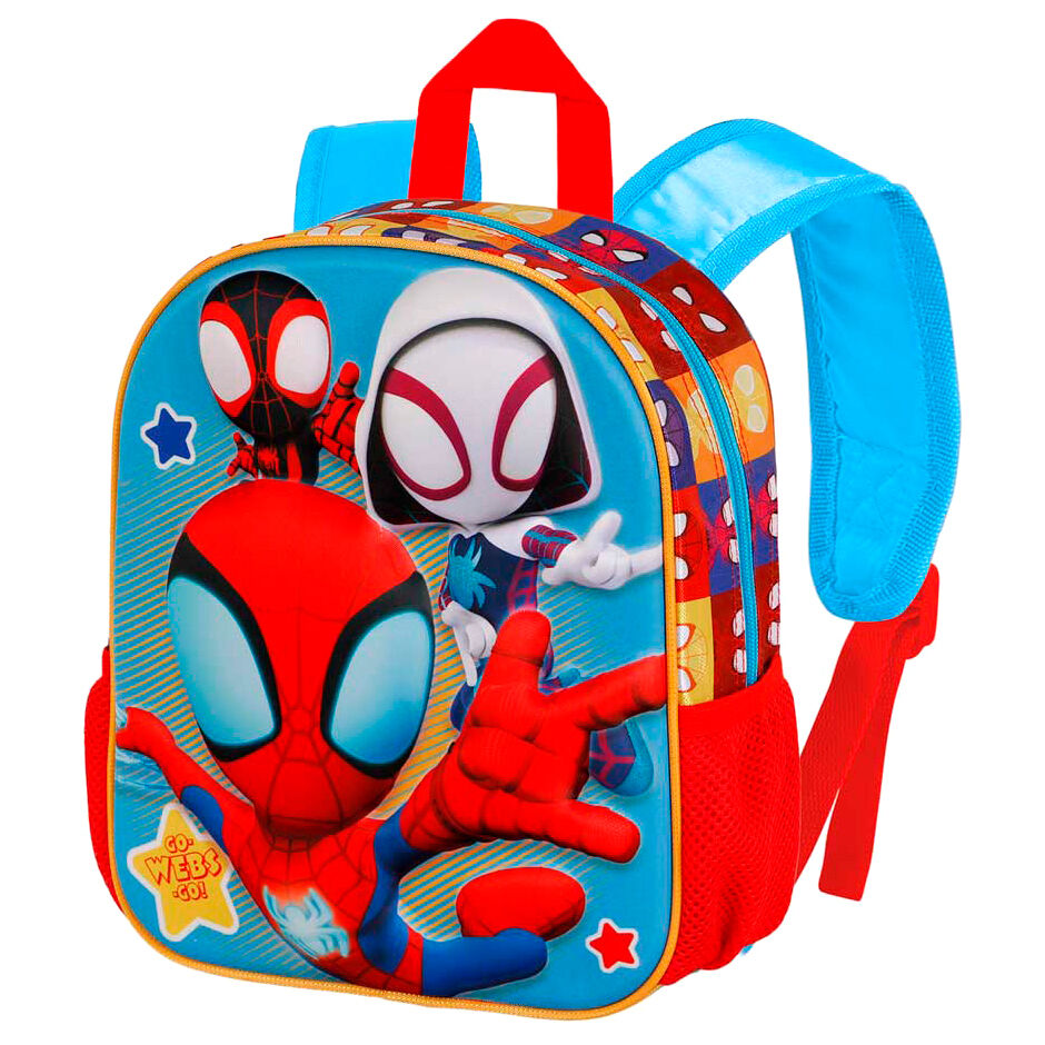 Imagen 2 de Mochila 3D Three Spidey Marvel 31Cm