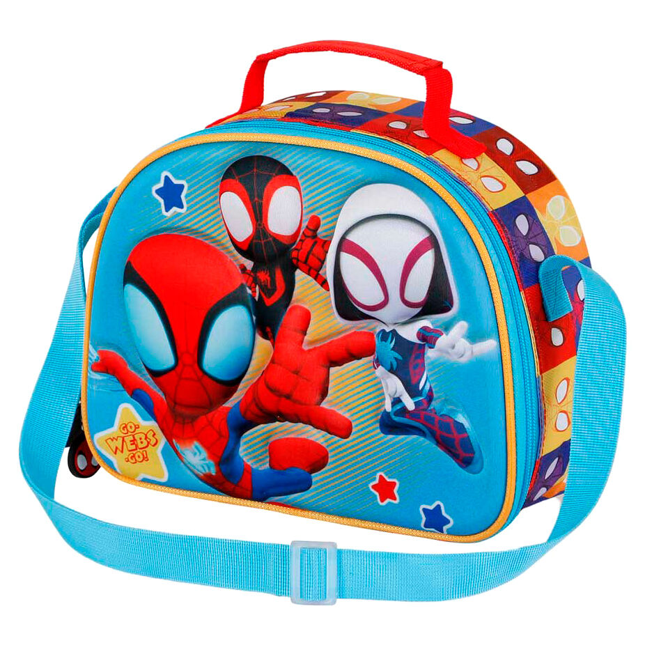 Imagen 2 de Bolsa Portameriendas 3D Three Spidey Marvel