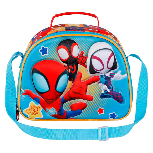 Imagen 1 de Bolsa Portameriendas 3D Three Spidey Marvel