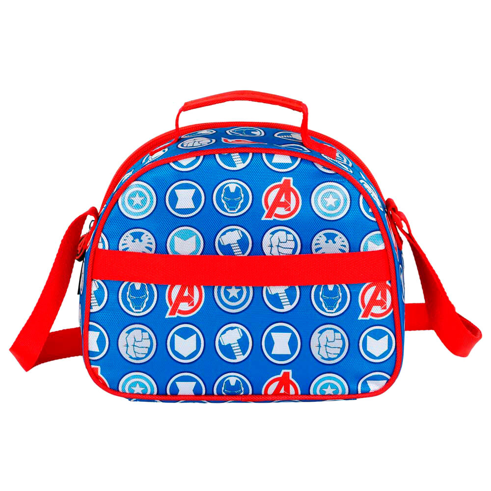 Imagen 3 de Bolsa Portameriendas 3D Mini Heroes Los Vengadores Avengers Marvel