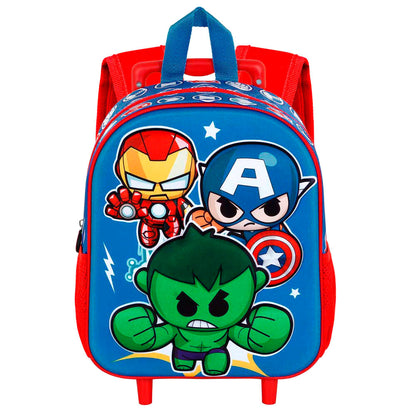 Imagen 2 de Trolley 3D Mini Heroes Los Vengadores Avengers Marvel 31Cm