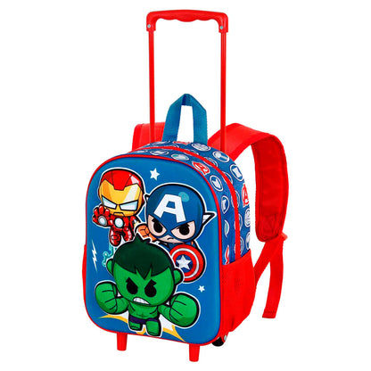 Imagen 3 de Trolley 3D Mini Heroes Los Vengadores Avengers Marvel 31Cm