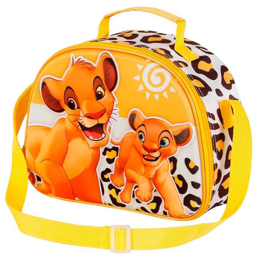 Imagen de Bolsa Portameriendas 3D Africa El Rey Leon Disney parte de nuestra colección en Espadas y más, sitio oficial.