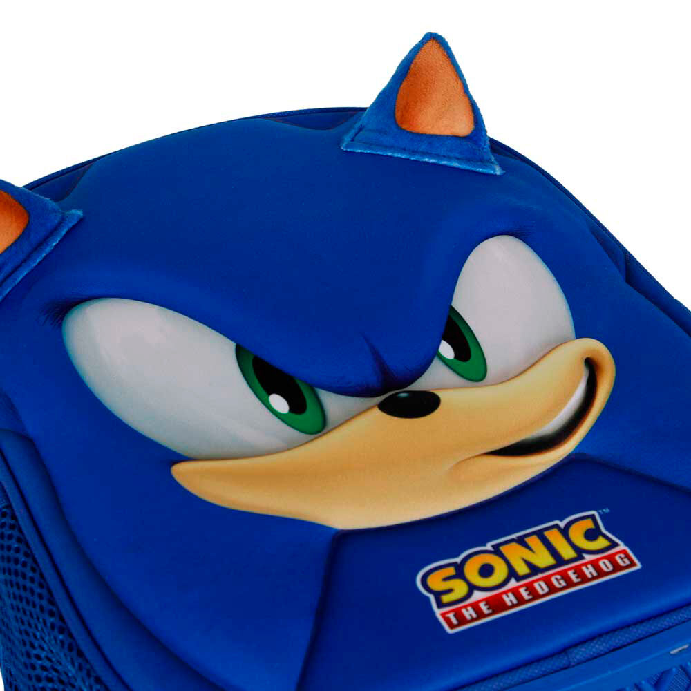 Imagen 4 de Trolley 3D Face Sonic The Hedgehog 31Cm