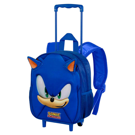 Imagen 1 de Trolley 3D Face Sonic The Hedgehog 31Cm