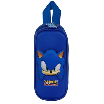 Imagen 1 de Portatodo 3D Face Sonic The Hedgehog Doble