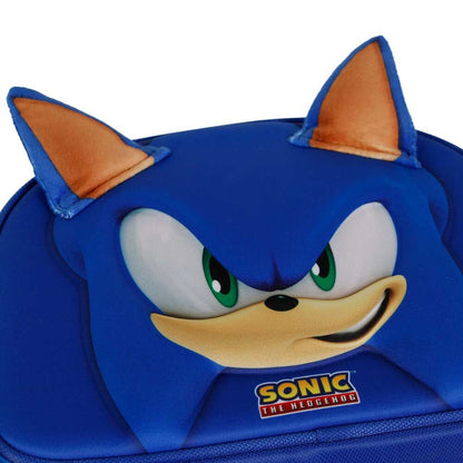 Imagen 5 de Bolsa Portameriendas 3D Face Sonic The Hedgehog