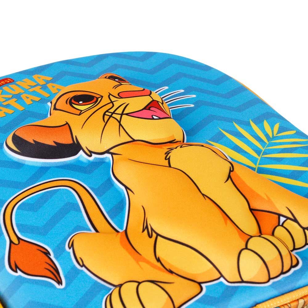 Imagen de Mochila 3D Hakuna El Rey Leon Disney 31Cm parte de nuestra colección en Espadas y más, sitio oficial.