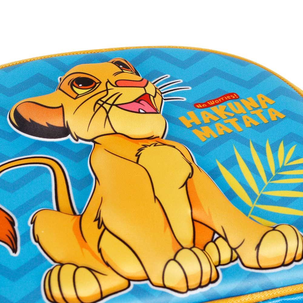 Imagen 4 de Bolsa Portameriendas 3D Hakuna El Rey Leon Disney