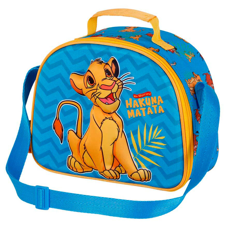 Imagen 2 de Bolsa Portameriendas 3D Hakuna El Rey Leon Disney