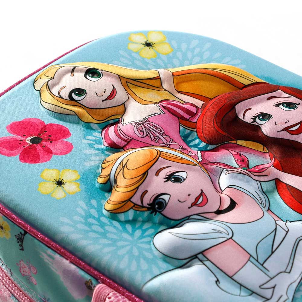 Imagen 5 de Mochila 3D Adorable Princesas Disney 31Cm