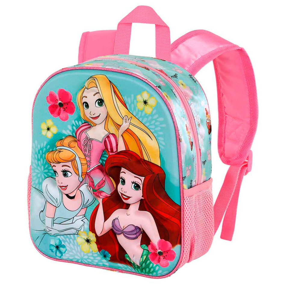 Imagen 2 de Mochila 3D Adorable Princesas Disney 31Cm