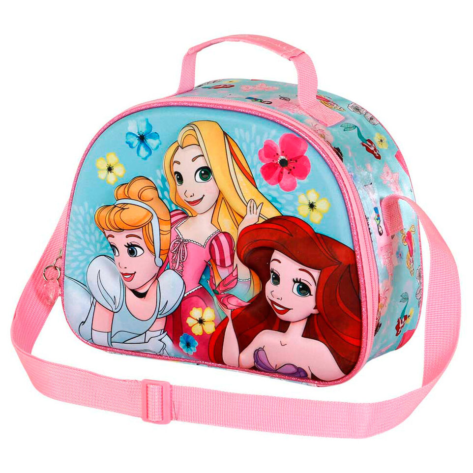 Imagen 3 de Bolsa Portameriendas 3D Adorable Princesas Disney