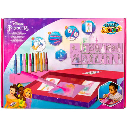 Imagen 1 - Set Aerografo Princesas Disney