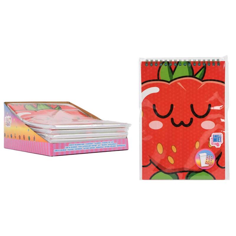 Imagen 1 - Libreta + Pegatinas Perfumadas Frutas