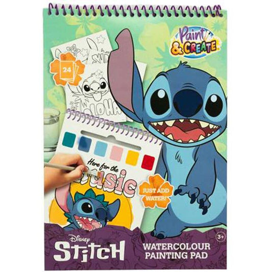 Imagen 1 de Libro Acuarelas Stitch Disney