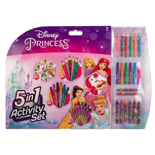 Imagen 1 - Set Actividades 5 En 1 Princesas Disney