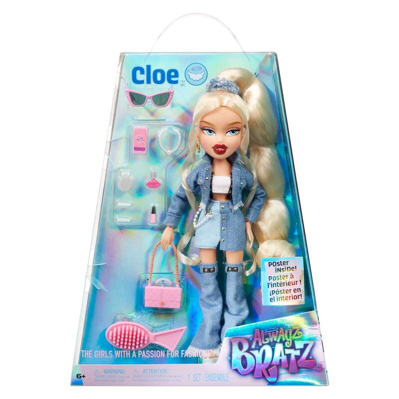 Imagen de Muñeca Cloe Alwayz Bratz 25Cm parte de nuestra colección en Espadas y más, sitio oficial.