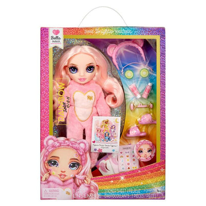Imagen de Muñeca Bella Fiesta Pijama Rainbow High 22Cm parte de nuestra colección en Espadas y más, sitio oficial.