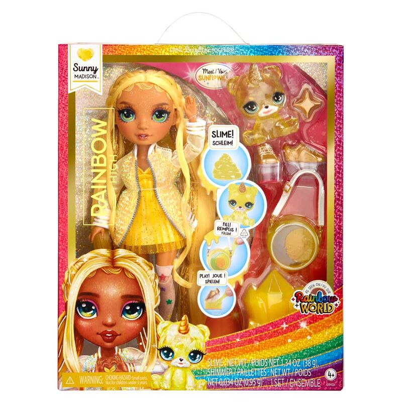 Imagen 1 de Muñeca Sunny Rainbow World Rainbow High 25Cm