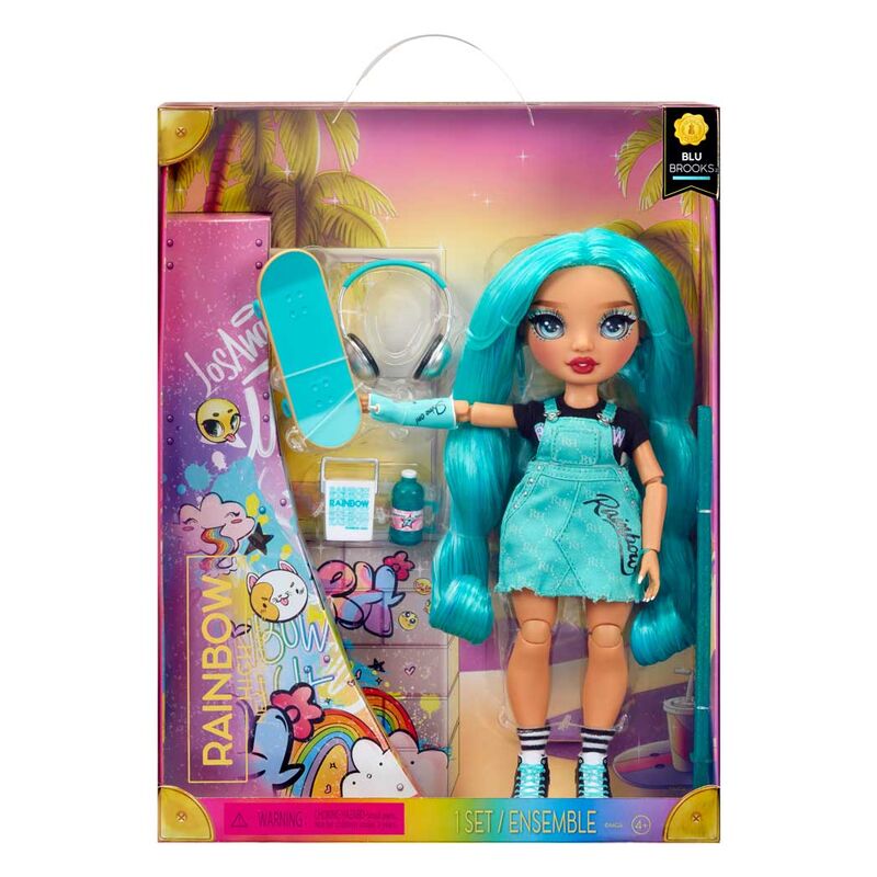 Imagen 1 de Muñeca Blu Brooks New Friends Rainbow High 25Cm