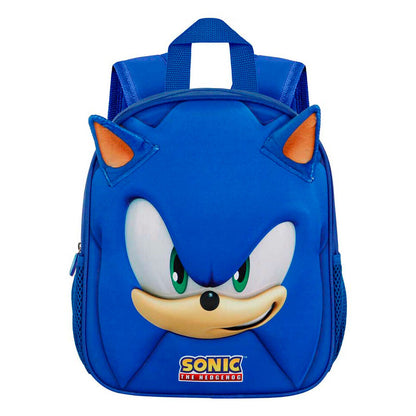 Imagen 1 de Mochila 3D Face Sonic The Hedgehog 31Cm