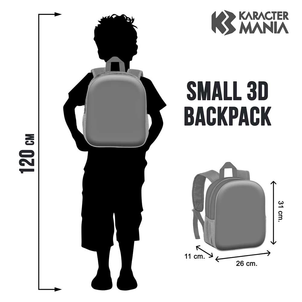Imagen 2 - Mochila 3D Mighty Spiderman Marvel 31Cm