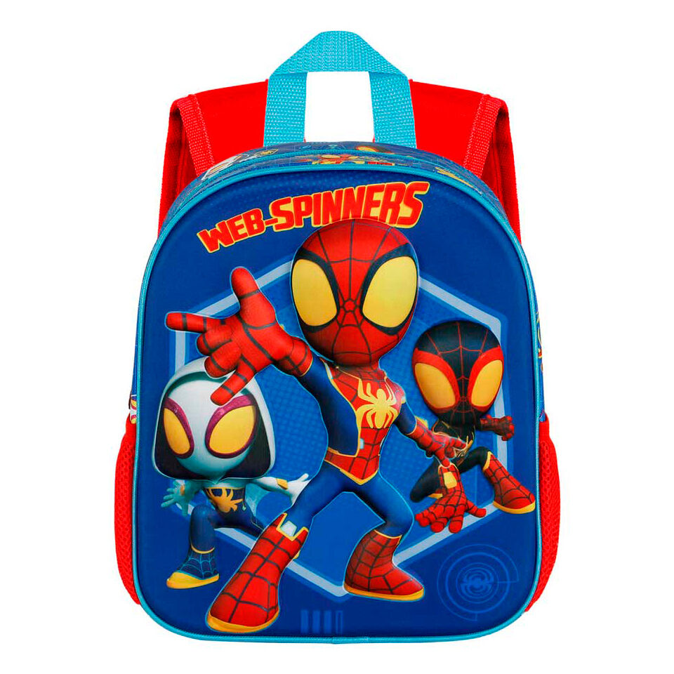 Imagen 1 de Mochila 3D Spinners Spidey Marvel 31Cm