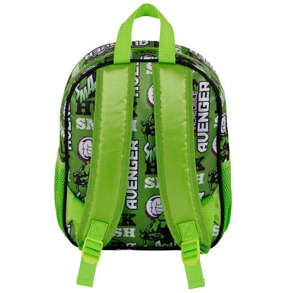 Imagen 4 de Mochila 3D Superhuman Hulk Marvel 31Cm