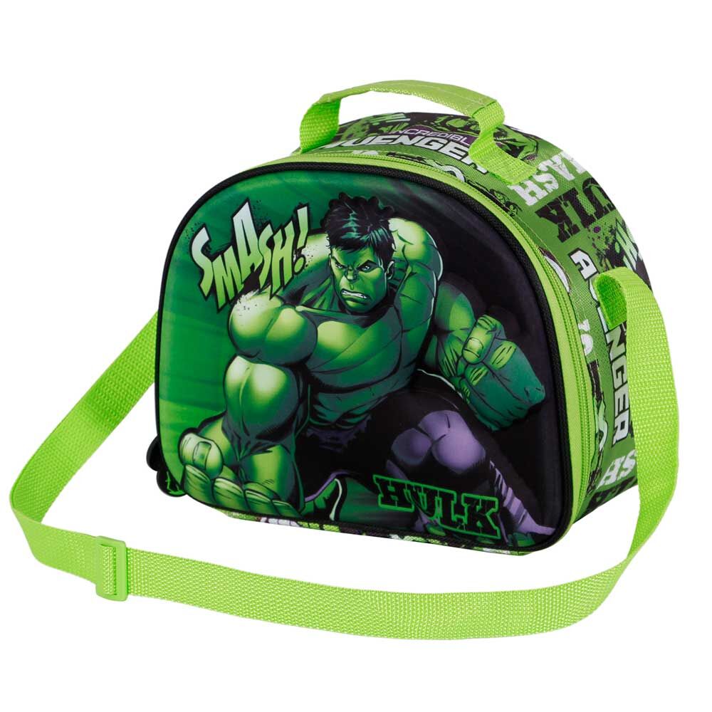 Imagen 2 de Bolsa Portameriendas 3D Superhuman Hulk Marvel