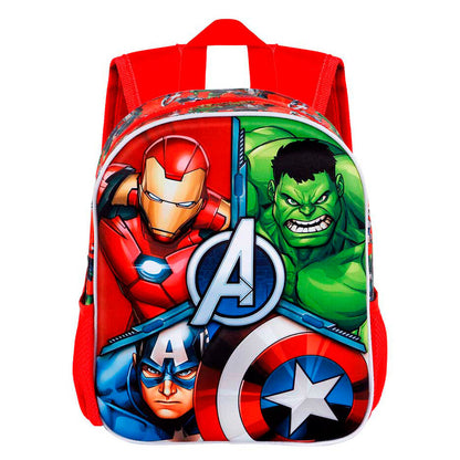 Imagen 1 de Mochila 3D Massive Los Vengadores Avengers Marvel 31Cm