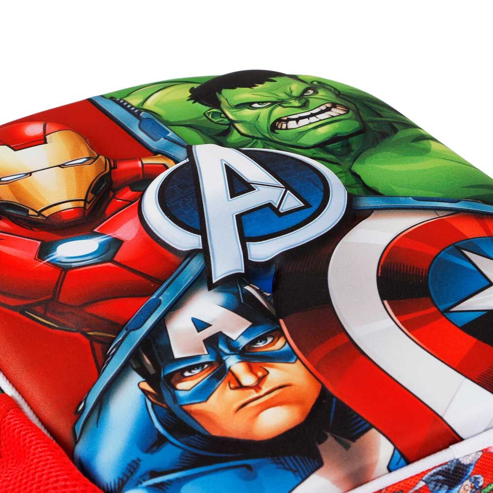 Imagen 5 de Mochila 3D Massive Los Vengadores Avengers Marvel 31Cm