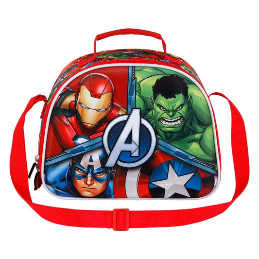 Imagen 1 de Bolsa Portameriendas 3D Massive Los Vengadores Avengers Marvel