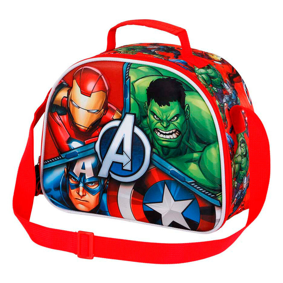 Imagen 2 de Bolsa Portameriendas 3D Massive Los Vengadores Avengers Marvel