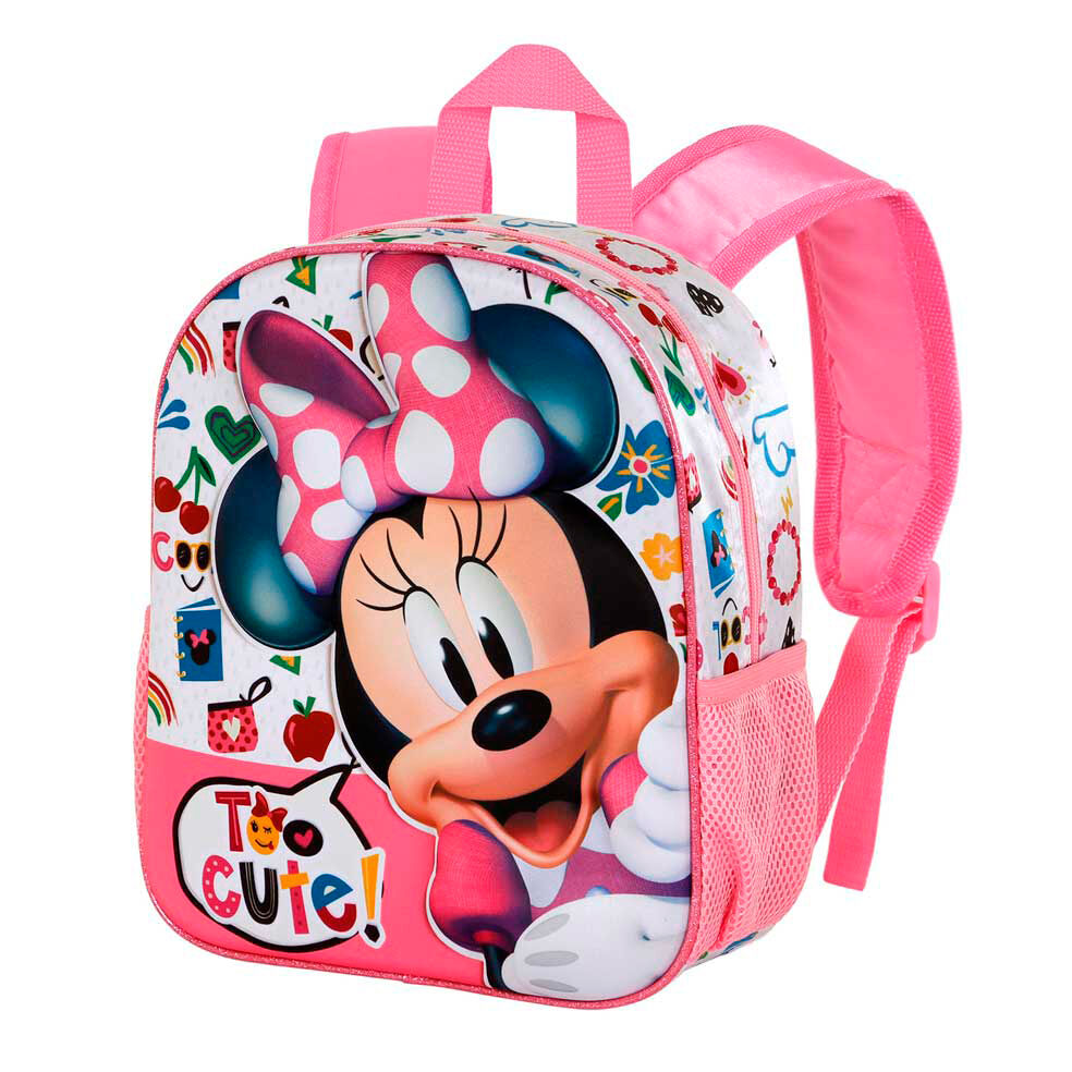 Imagen 2 de Mochila 3D Too Cute Minnie Disney 31Cm