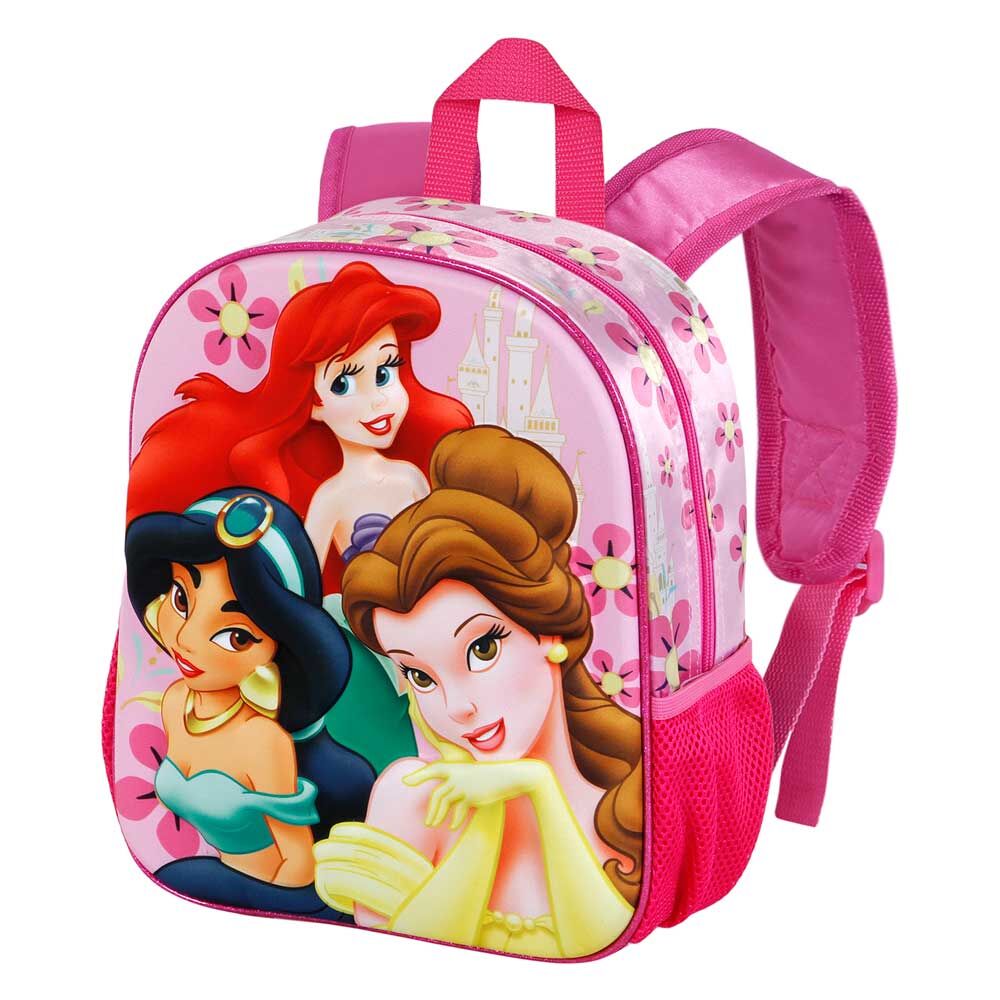 Imagen 2 de Mochila 3D Palace Princesas Disney 31Cm