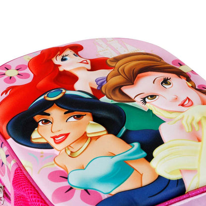 Imagen 4 de Mochila 3D Palace Princesas Disney 31Cm